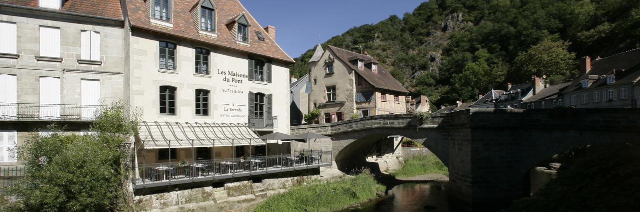 Les Maisons Du Pont - Charme & Caractere Aparthotel Aubusson  Exterior foto